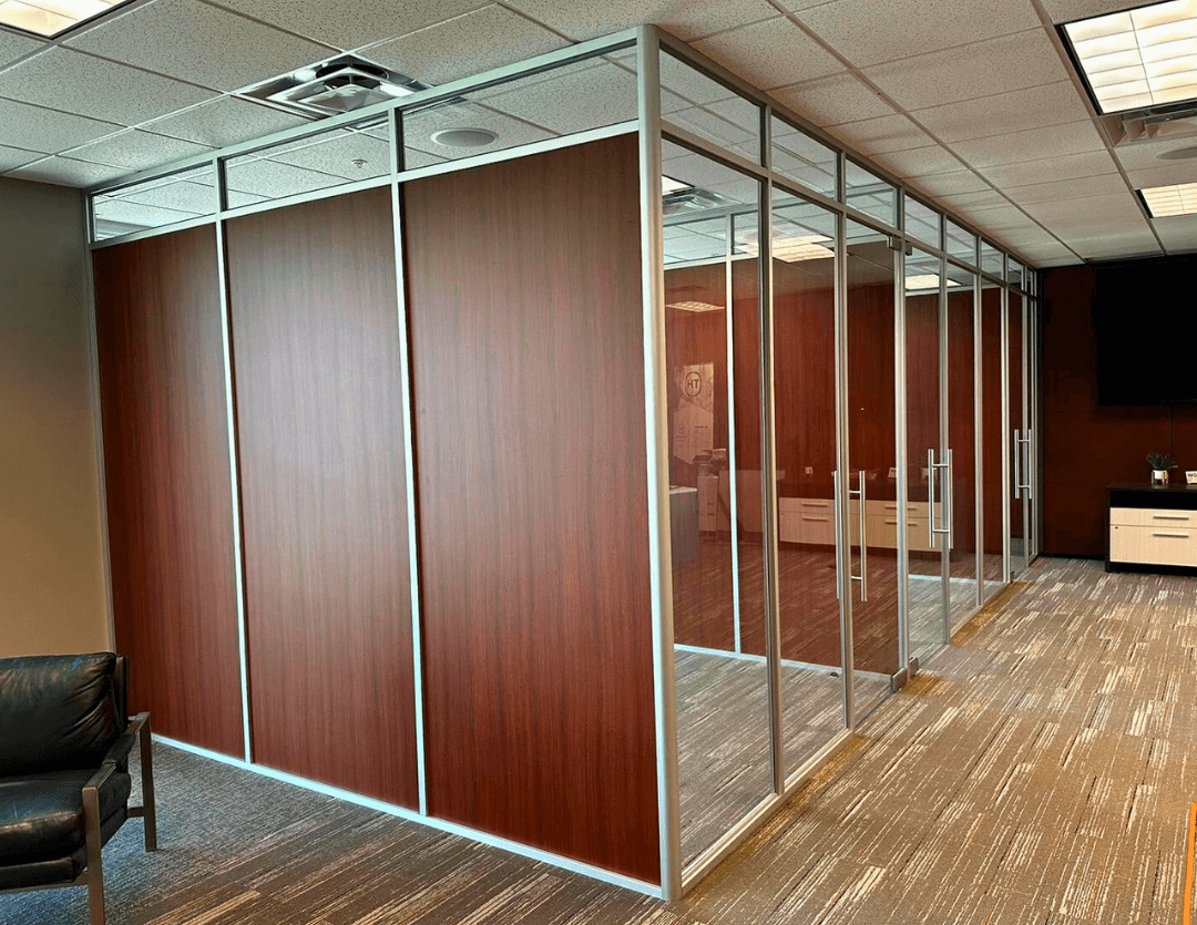 Architectural wall installation by WSI Office