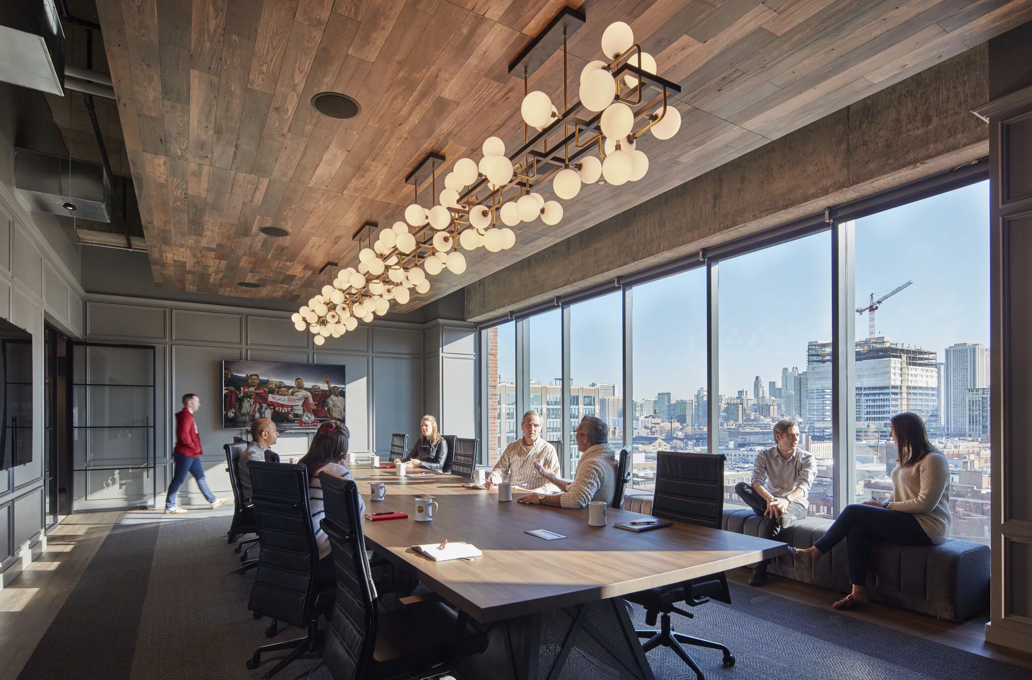 Conference room installation by WSI Office