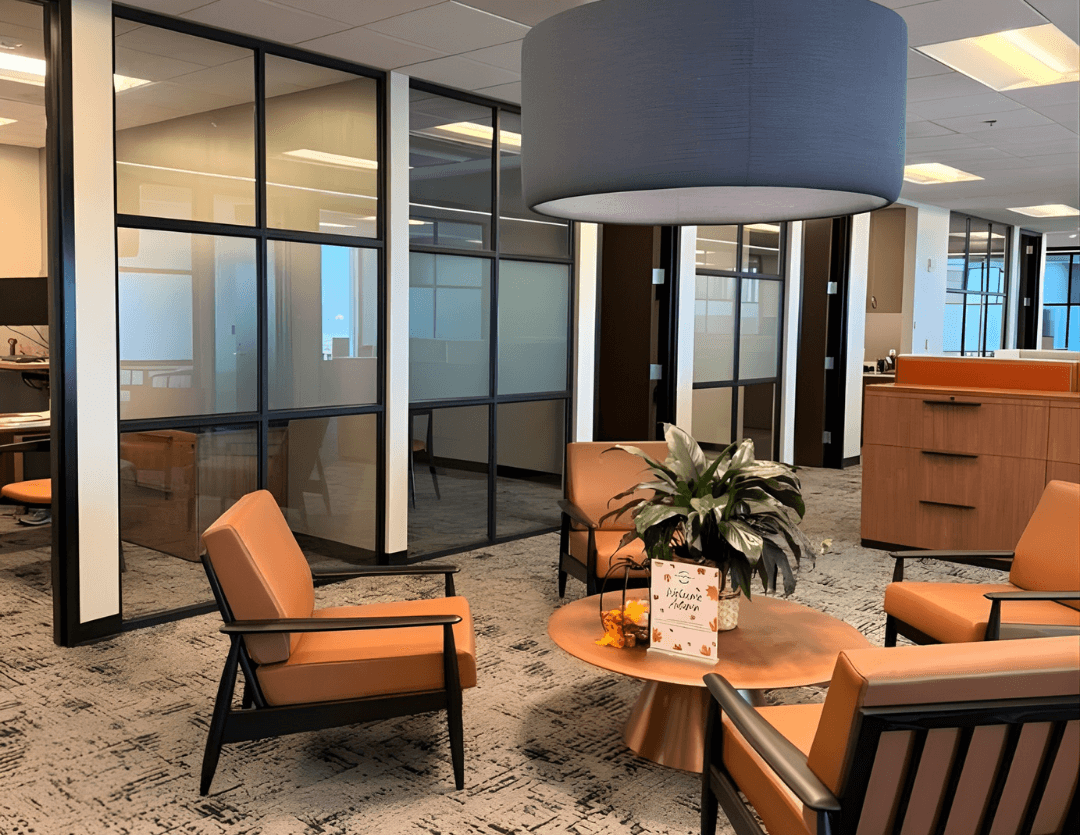Architectural wall installation by WSI Office