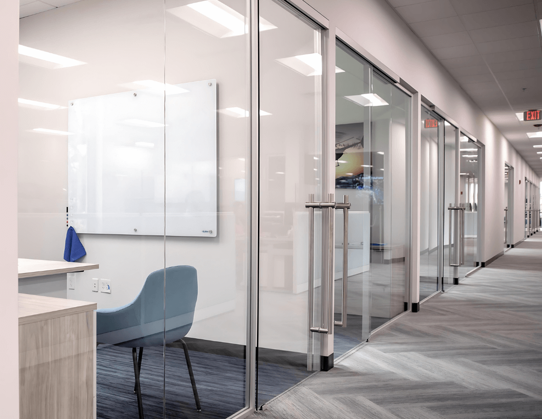 Architectural wall installation by WSI Office