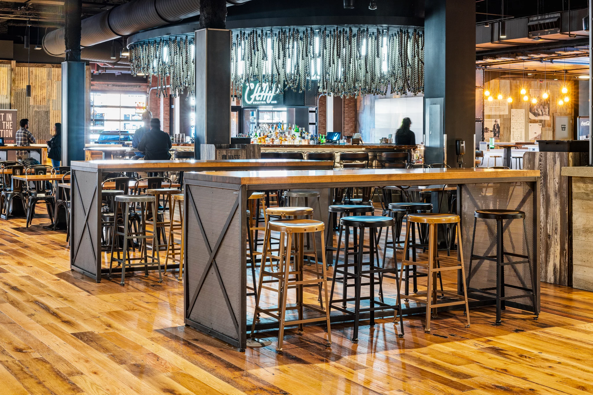 Commercial seating installation by WSI Office