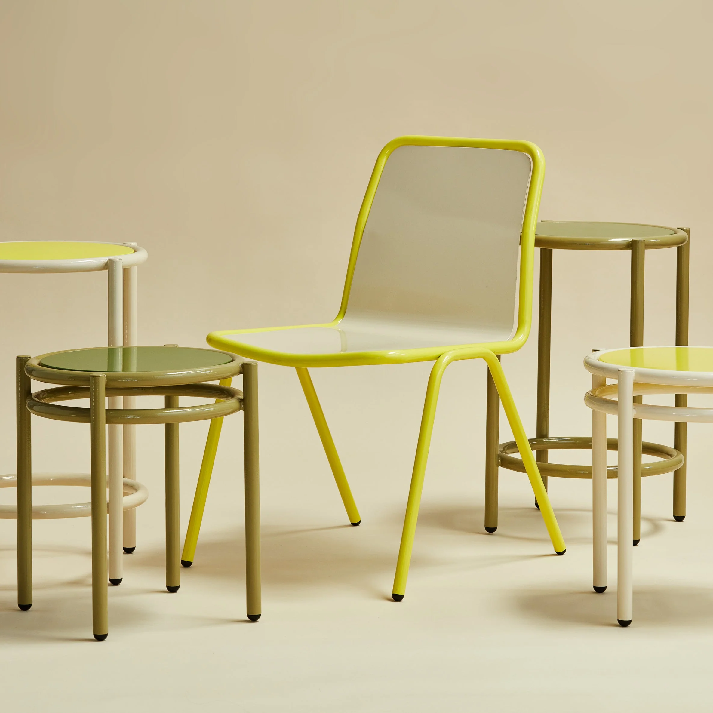 Outdoor furniture installation by WSI Office