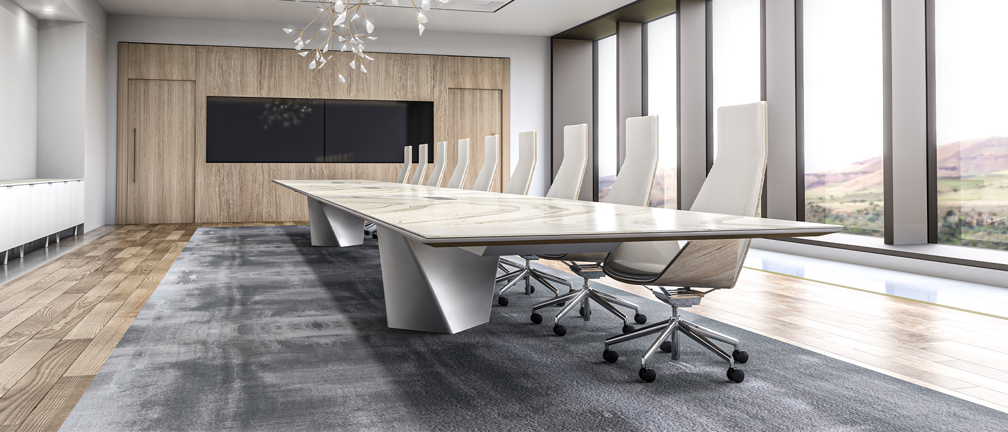 Conference room installation by WSI Office