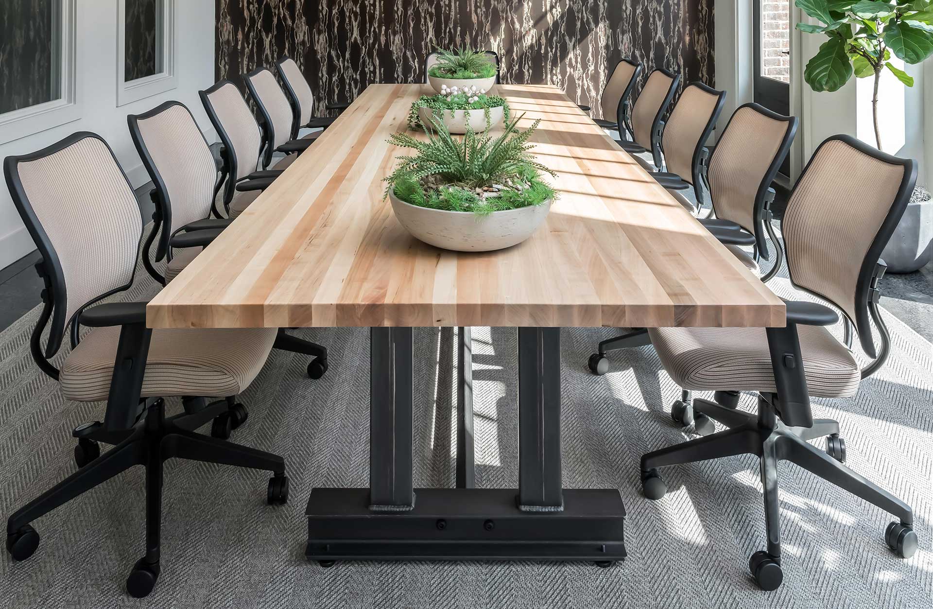 Conference room installation by WSI Office