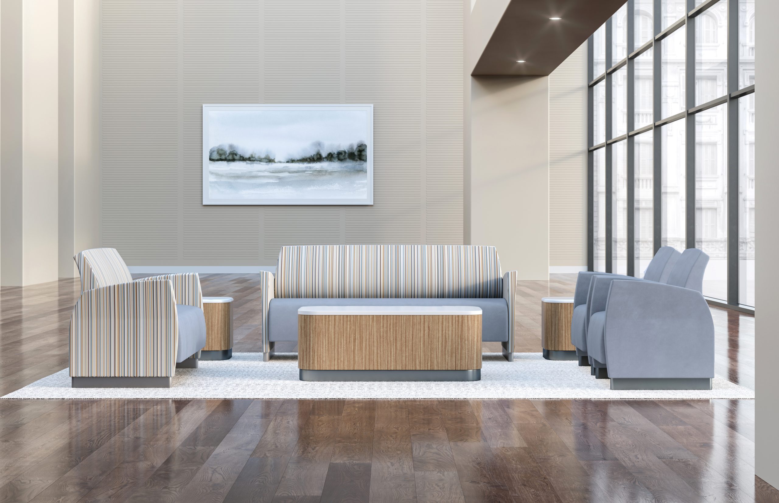 Healthcare furniture installation by WSI Office