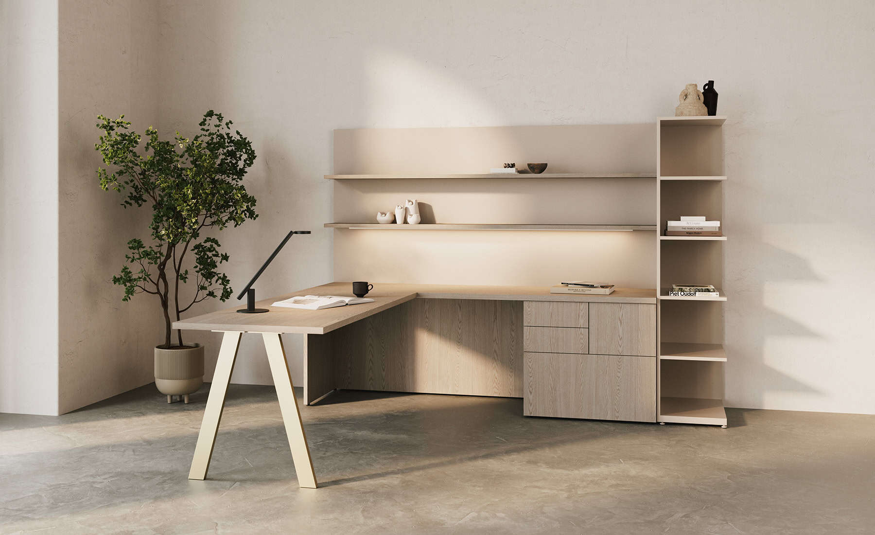 Private office installation by WSI Office