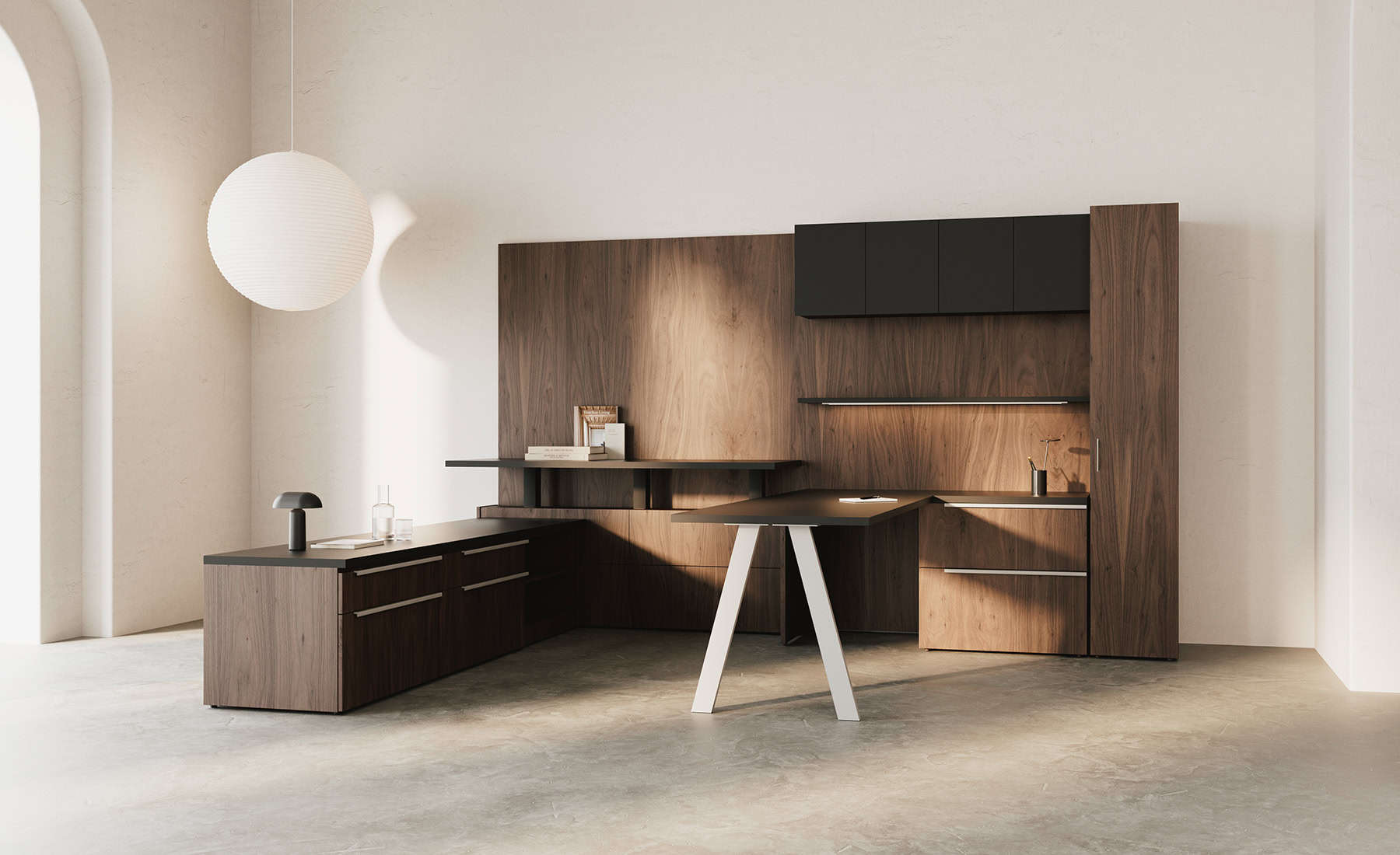 Private office installation by WSI Office