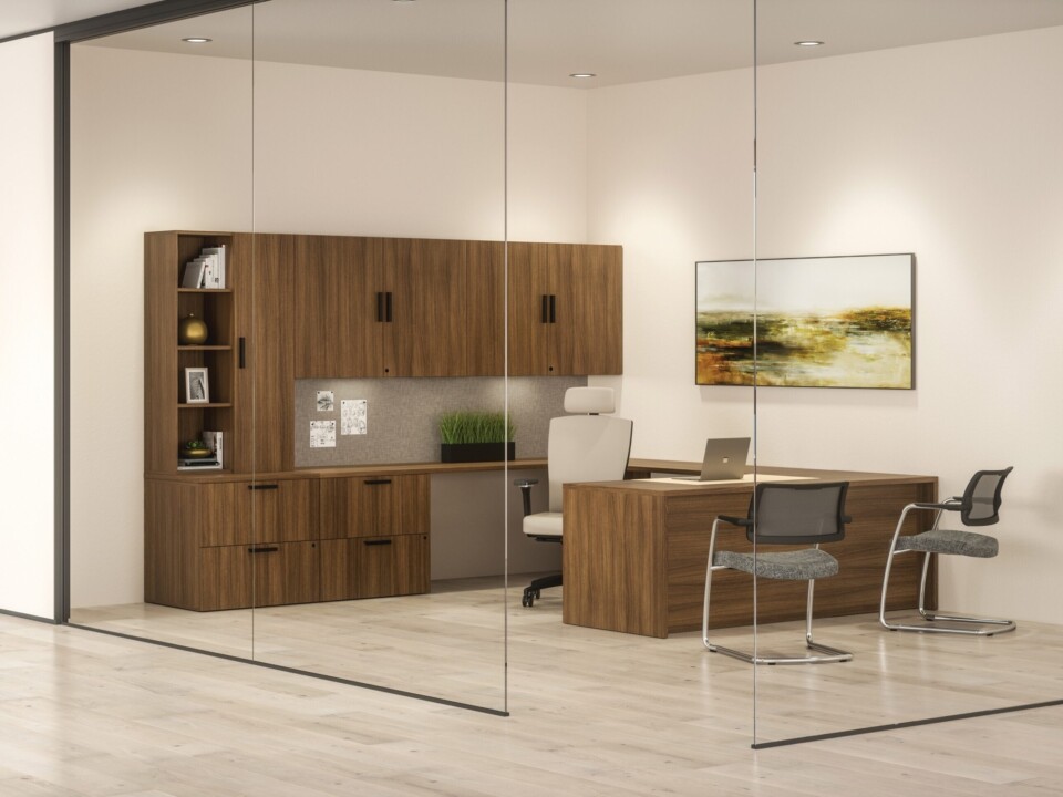 Private office installation by WSI Office