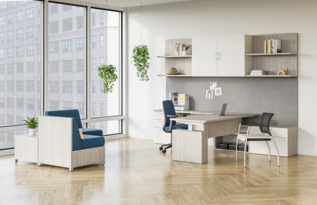 Private office installation by WSI Office