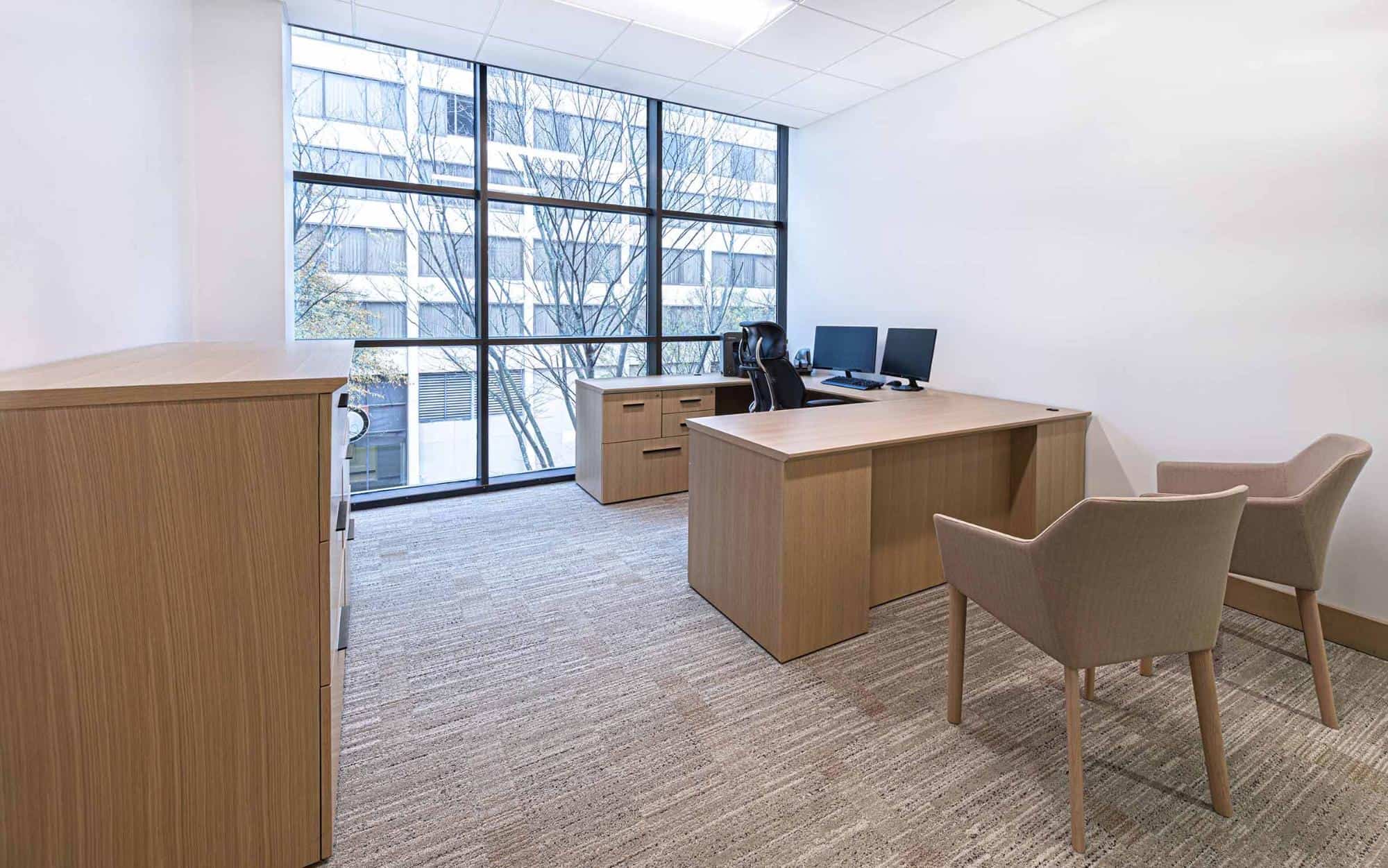 Private office installation by WSI Office
