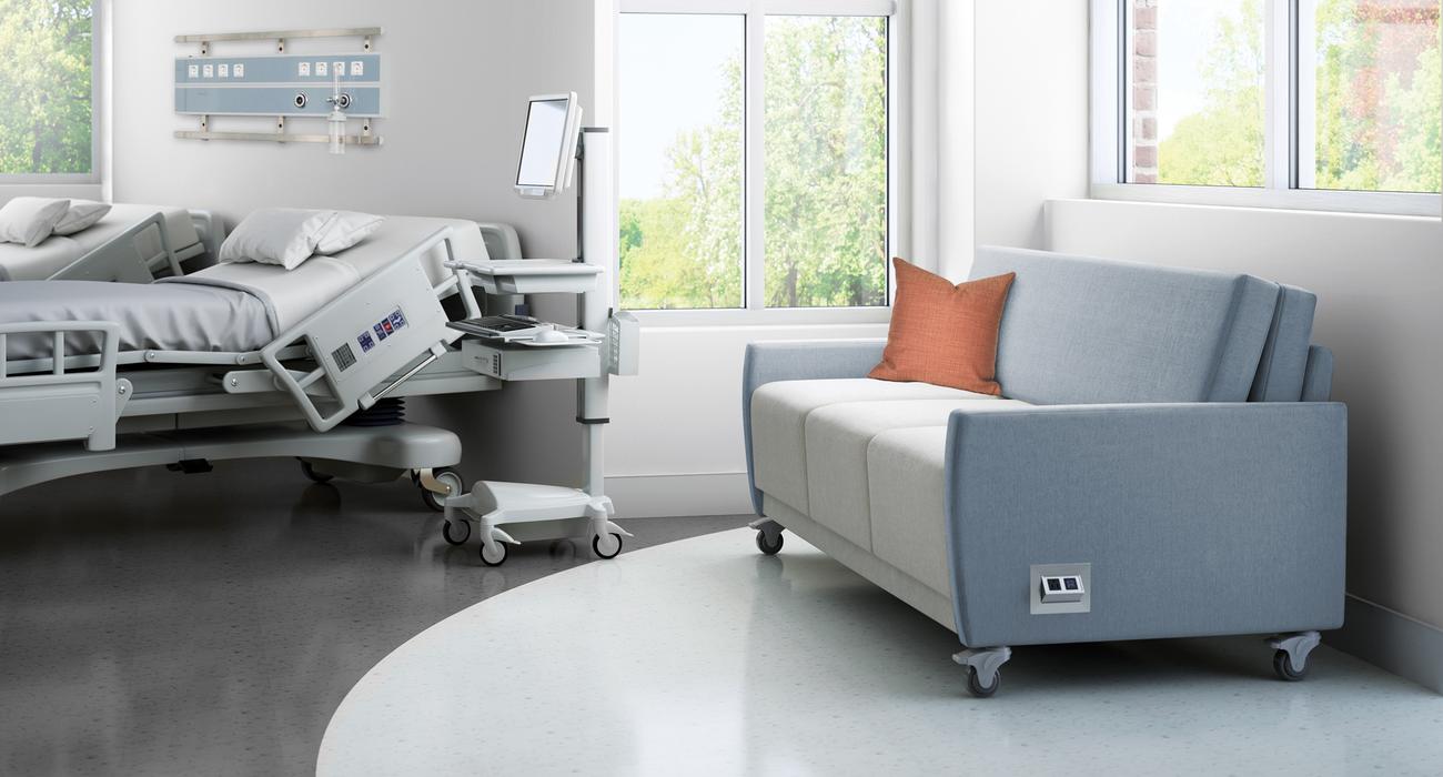 Healthcare furniture installation by WSI Office