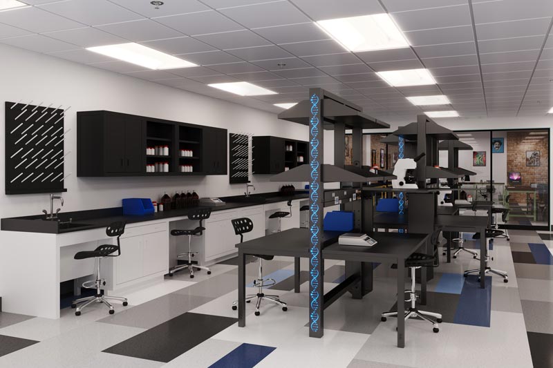Industrial and manufacturing installation by WSI Office