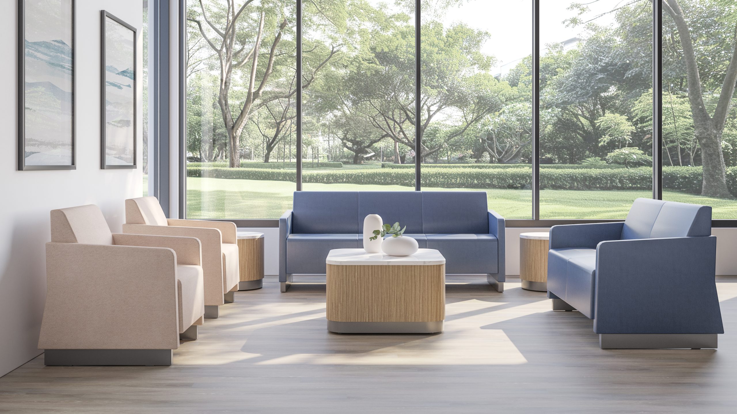 Healthcare furniture installation by WSI Office