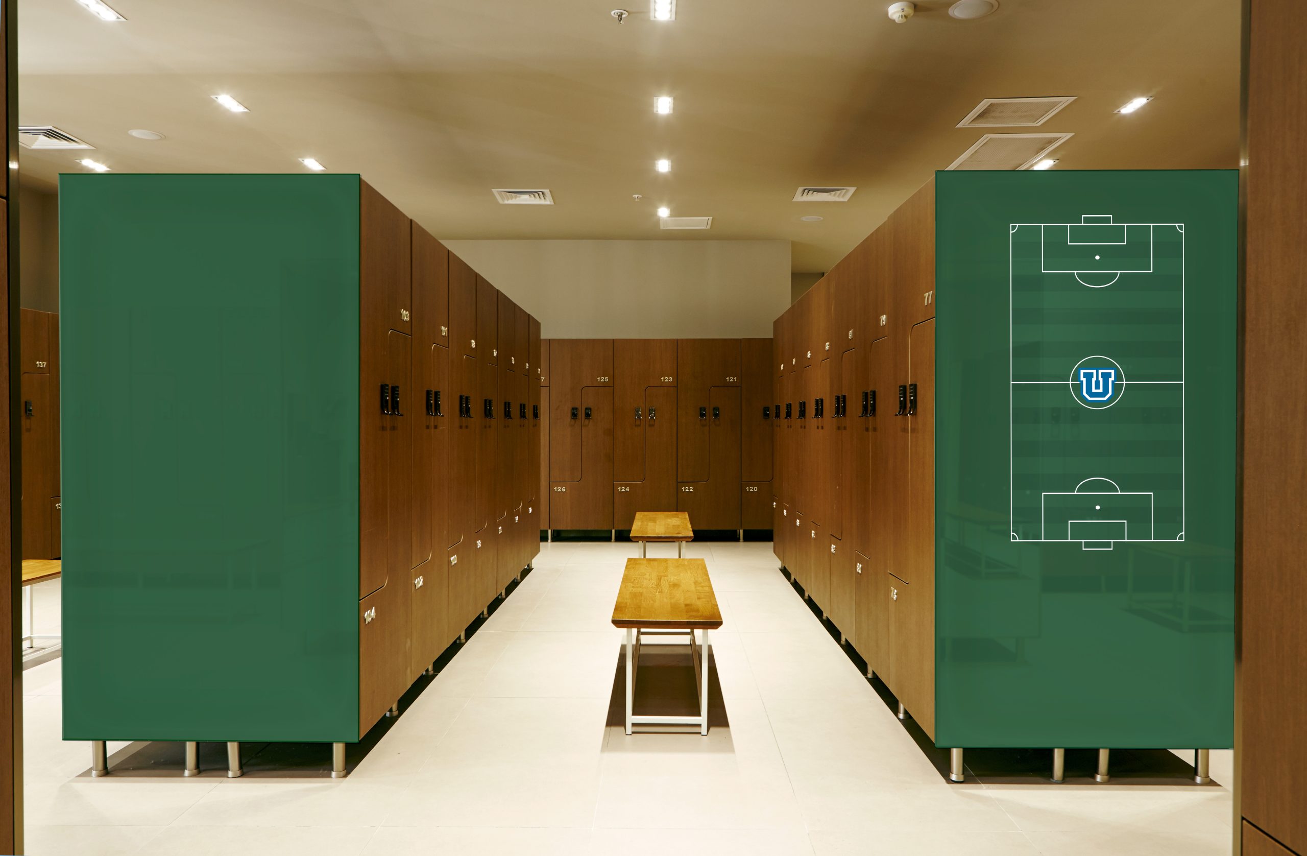 Glassboard and acoustic installation by WSI Office