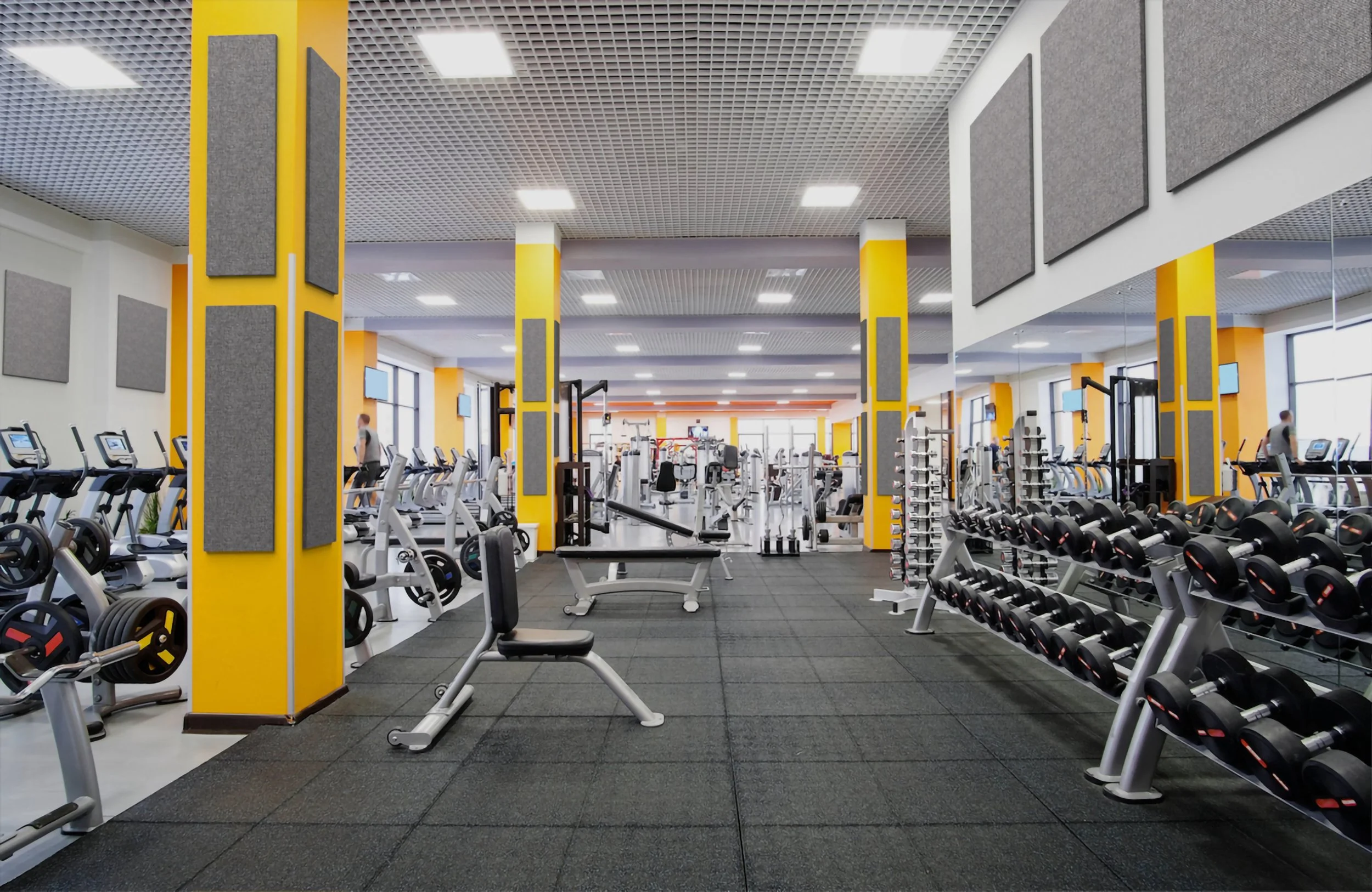 Glassboard and acoustic installation by WSI Office