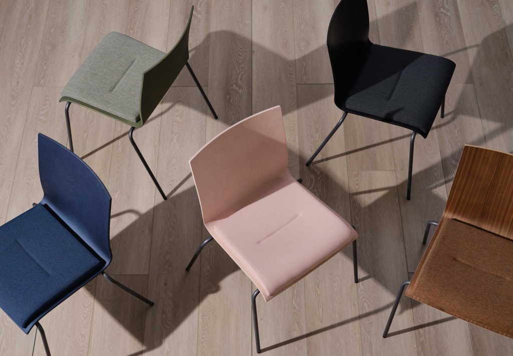 Commercial seating installation by WSI Office