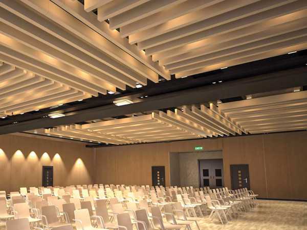 Glassboard and acoustic installation by WSI Office