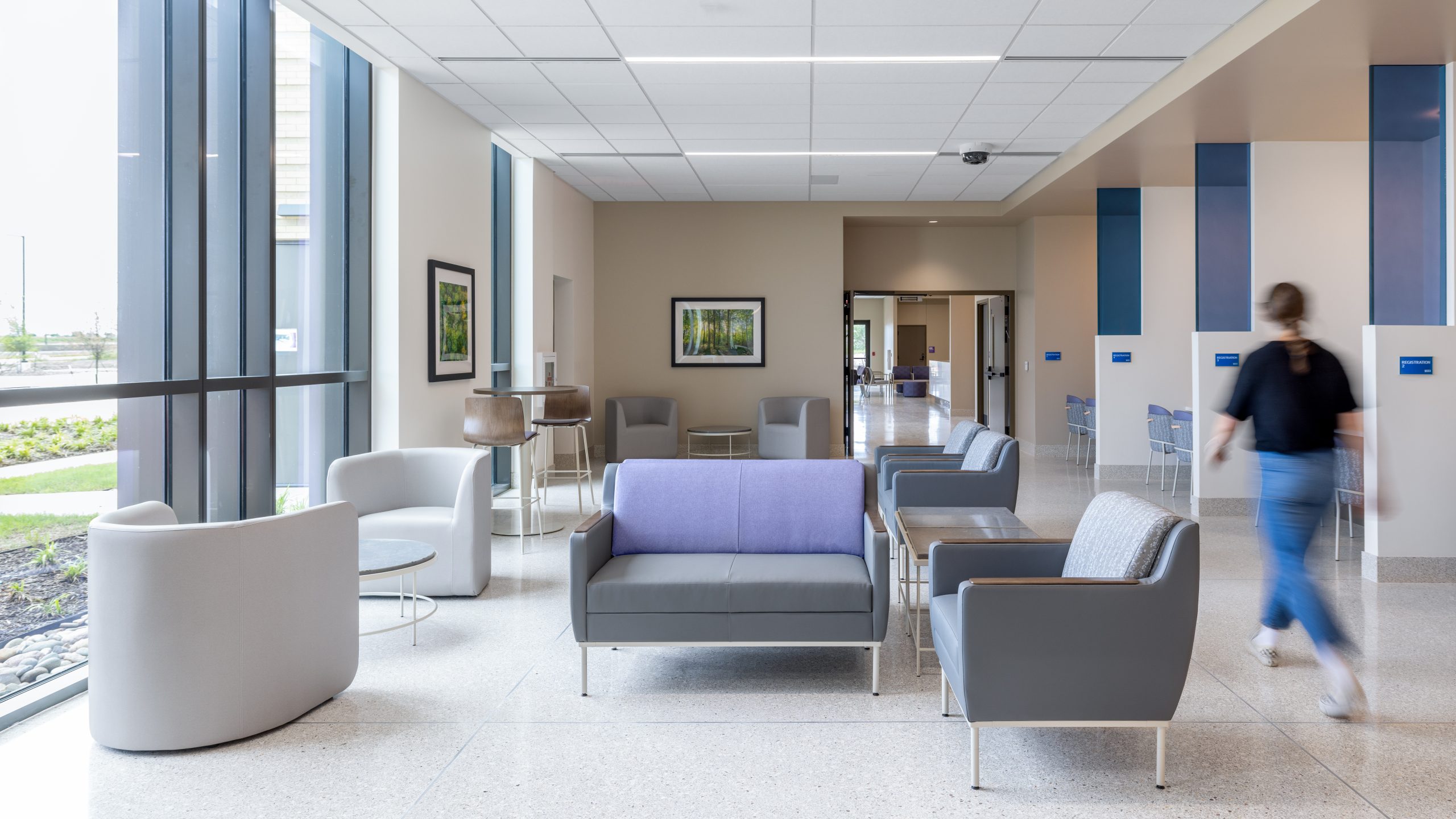 Healthcare furniture installation by WSI Office
