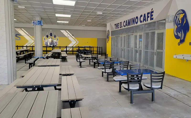 Education furniture installation by WSI Office