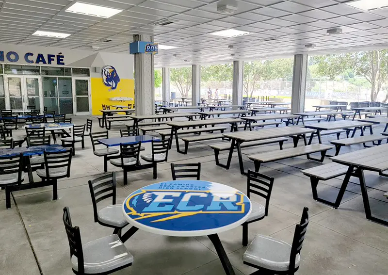 Education furniture installation by WSI Office