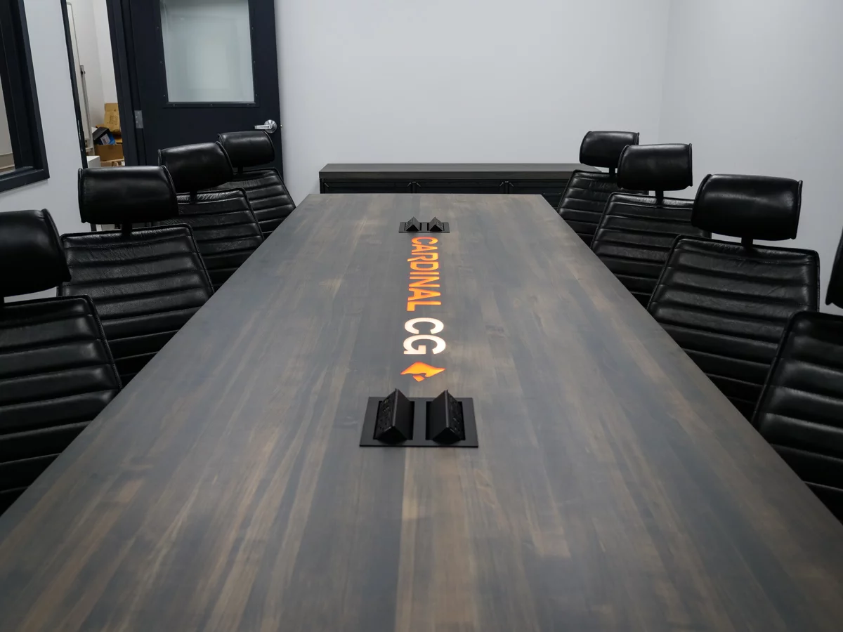 Conference room installation by WSI Office
