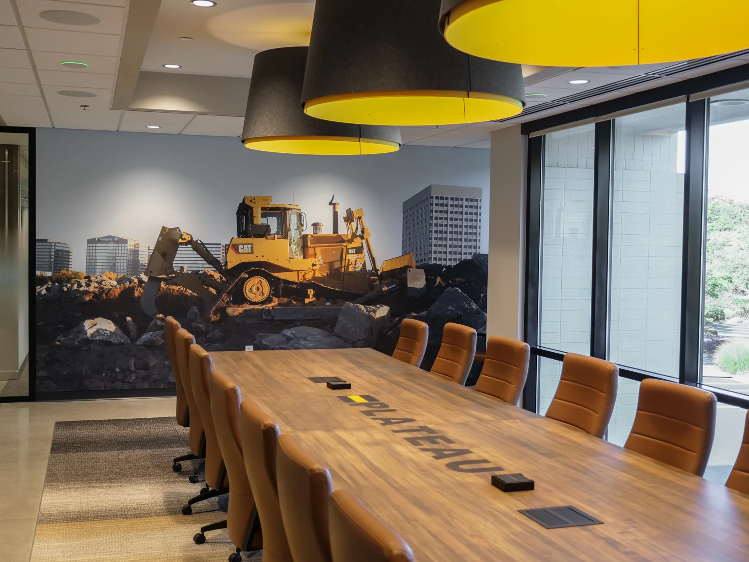 Conference room installation by WSI Office