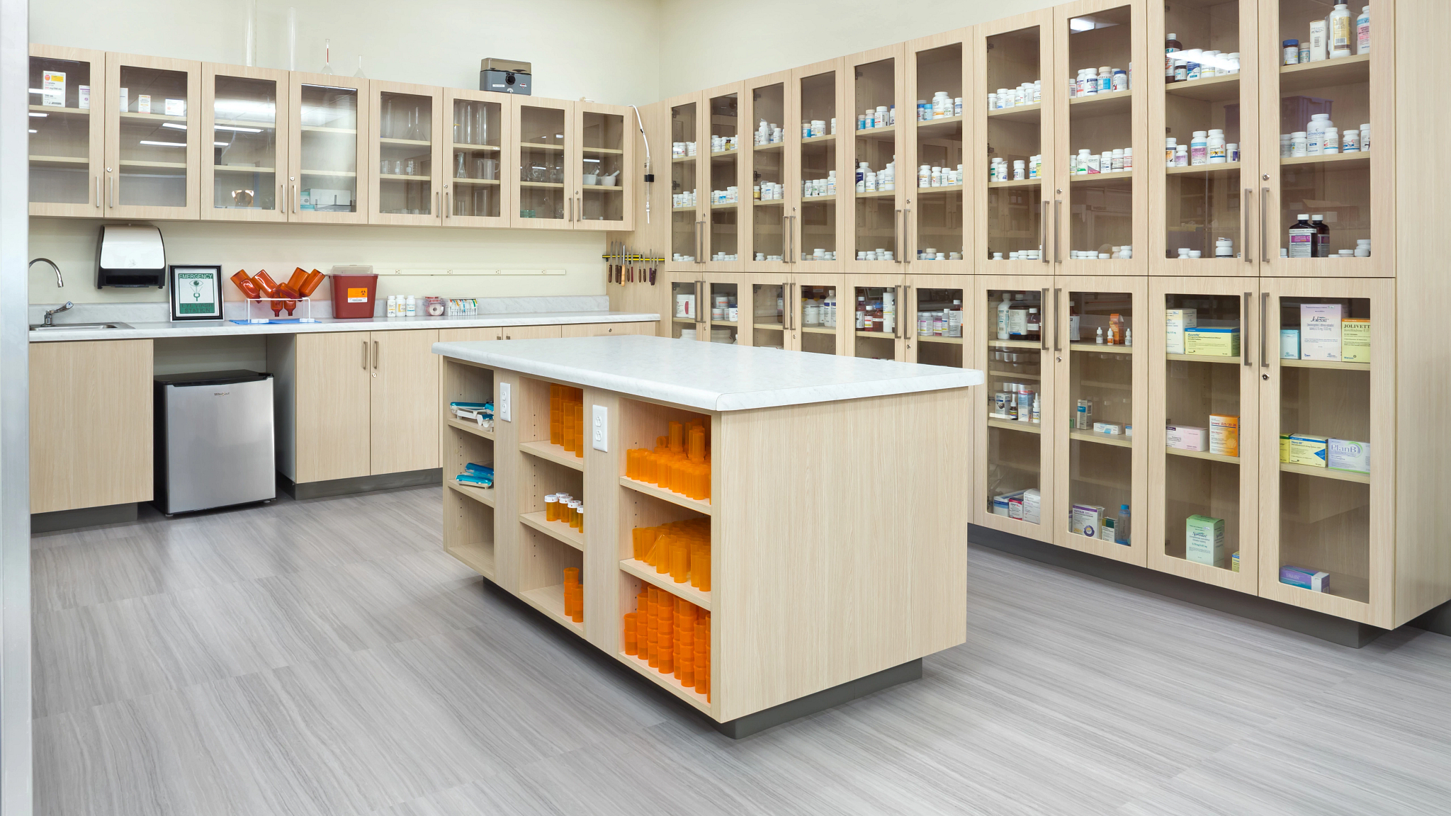 Commercial flooring installation by WSI Office
