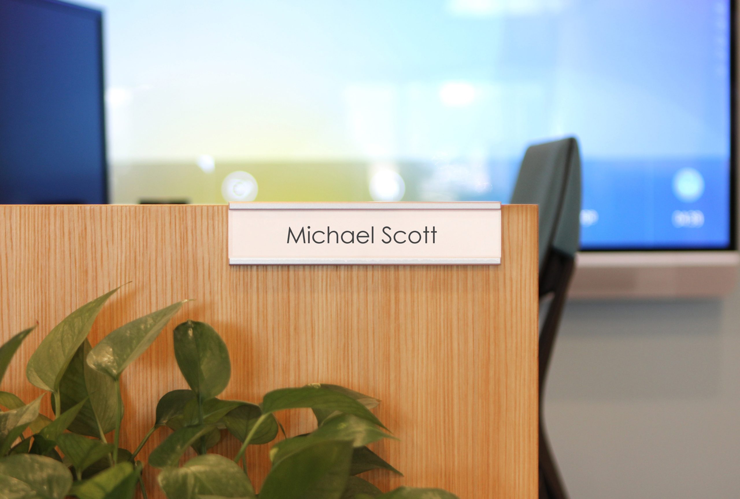 Signage installation by WSI Office