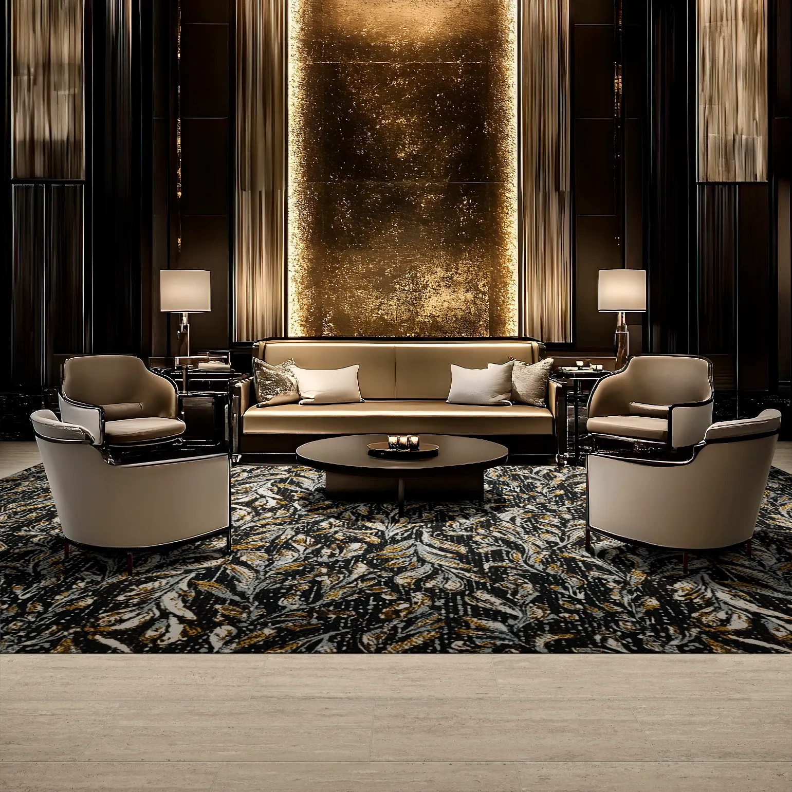 Commercial flooring installation by WSI Office