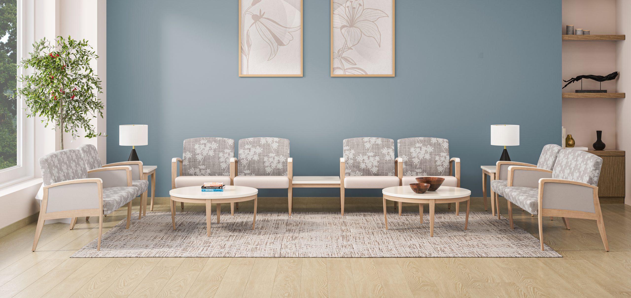 Healthcare furniture installation by WSI Office
