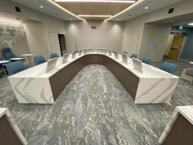 Conference room installation by WSI Office