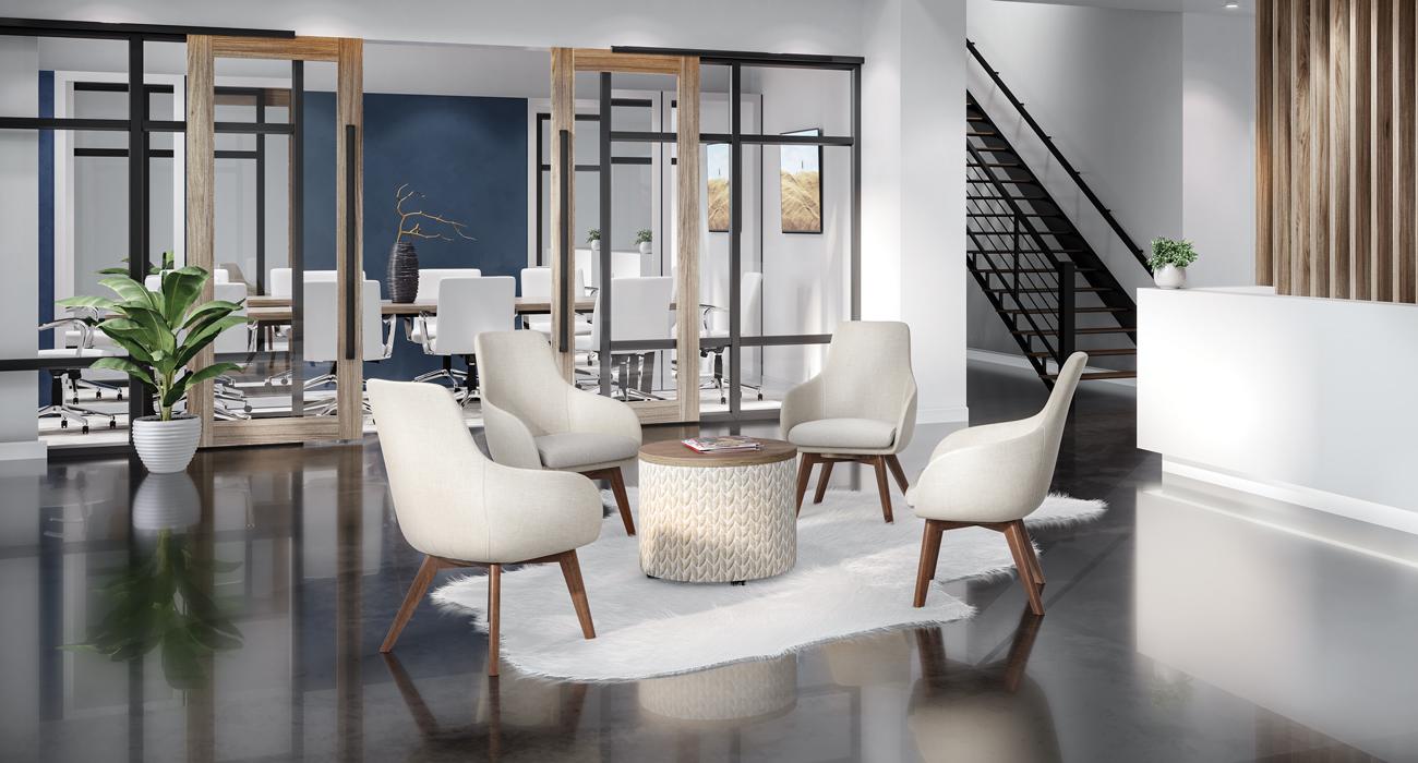 Healthcare furniture installation by WSI Office