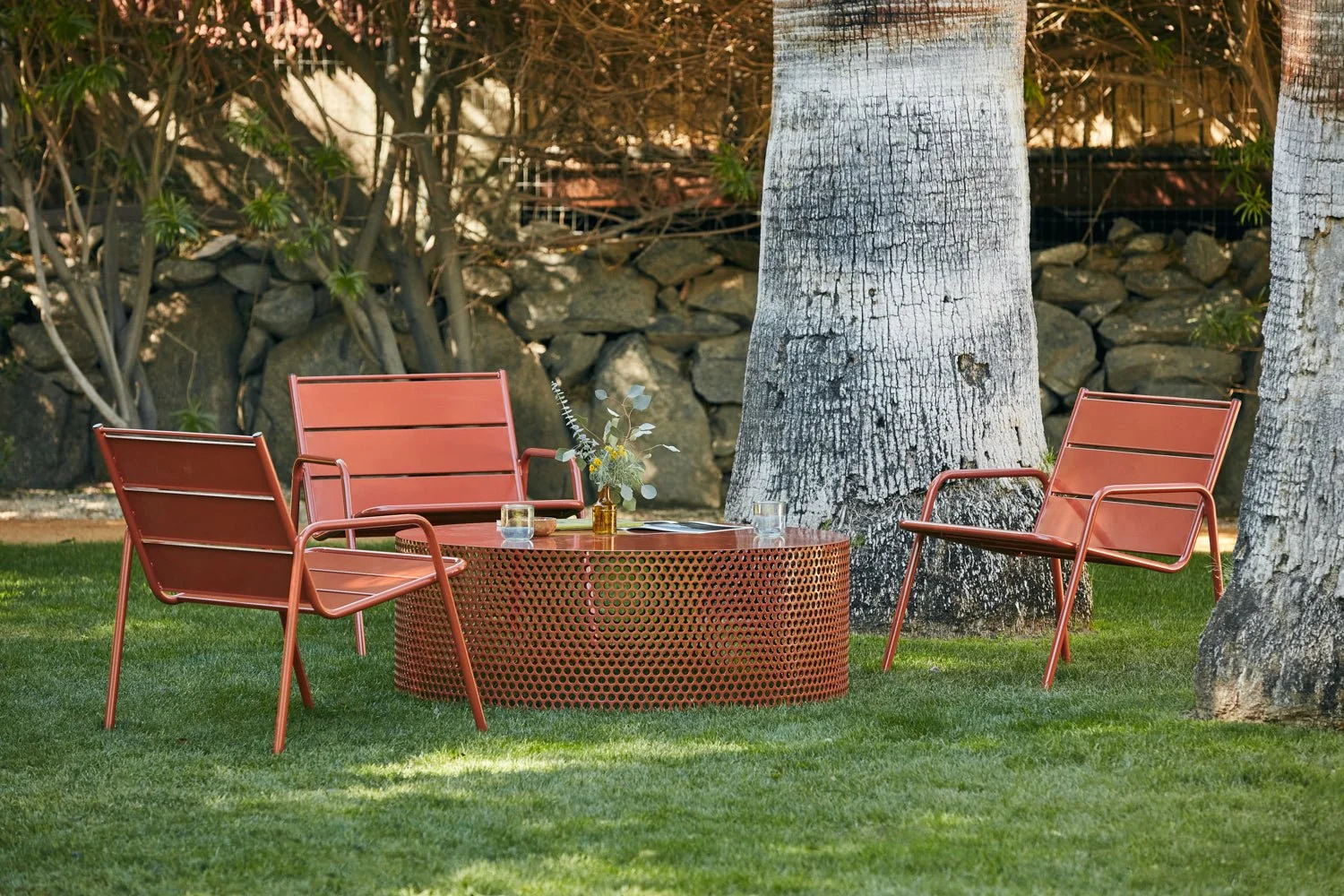 Outdoor furniture installation by WSI Office
