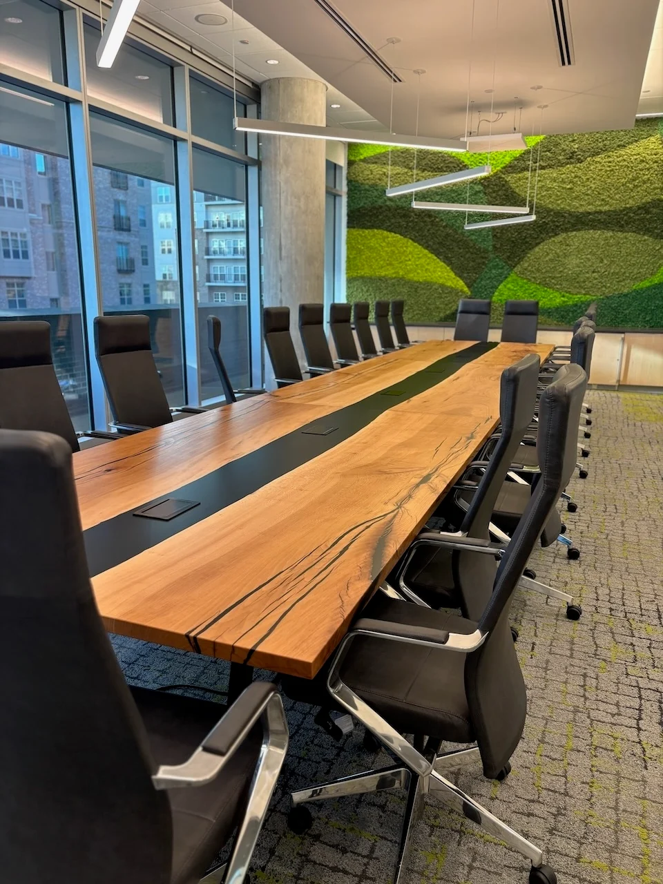 Conference room installation by WSI Office