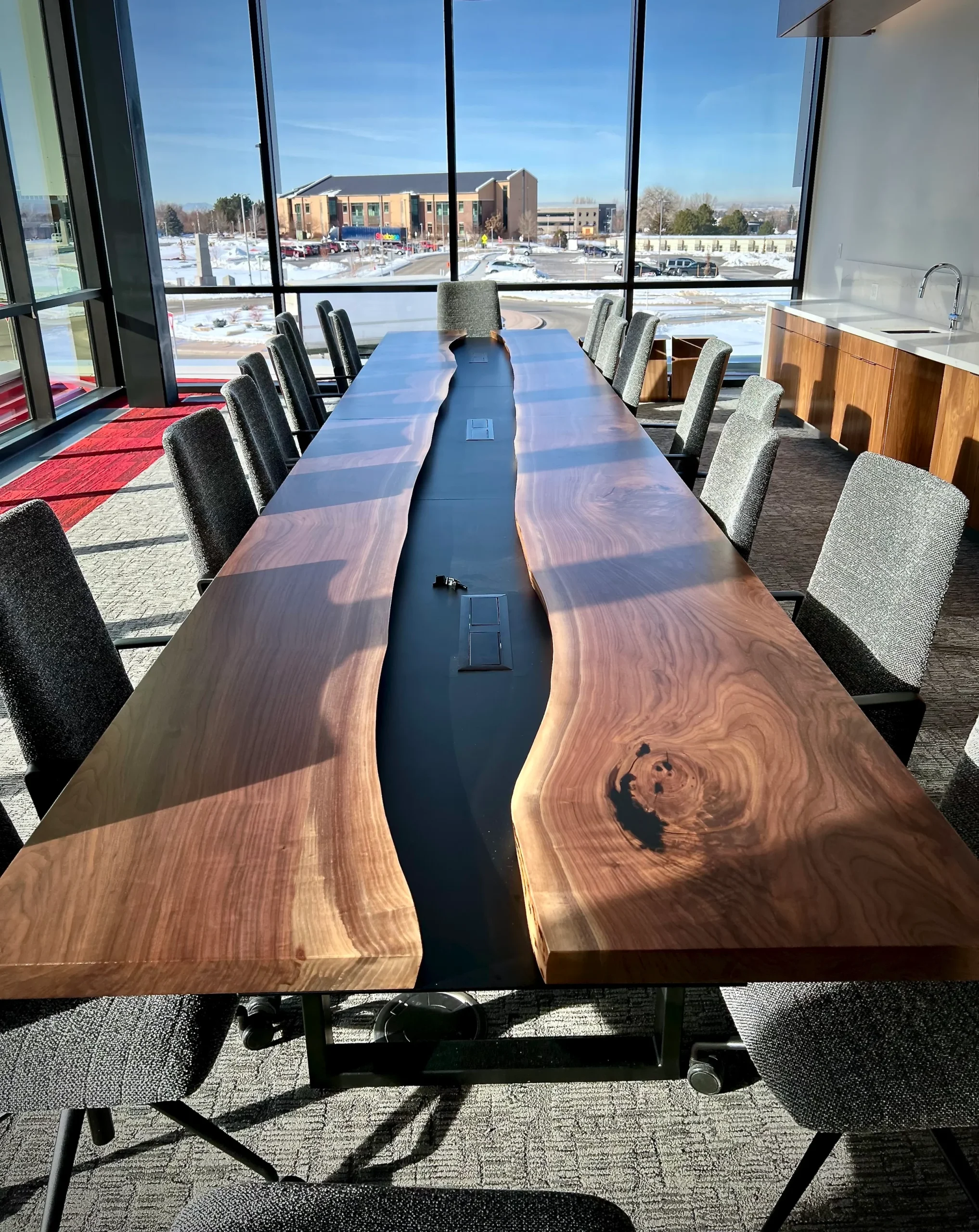 Conference room installation by WSI Office