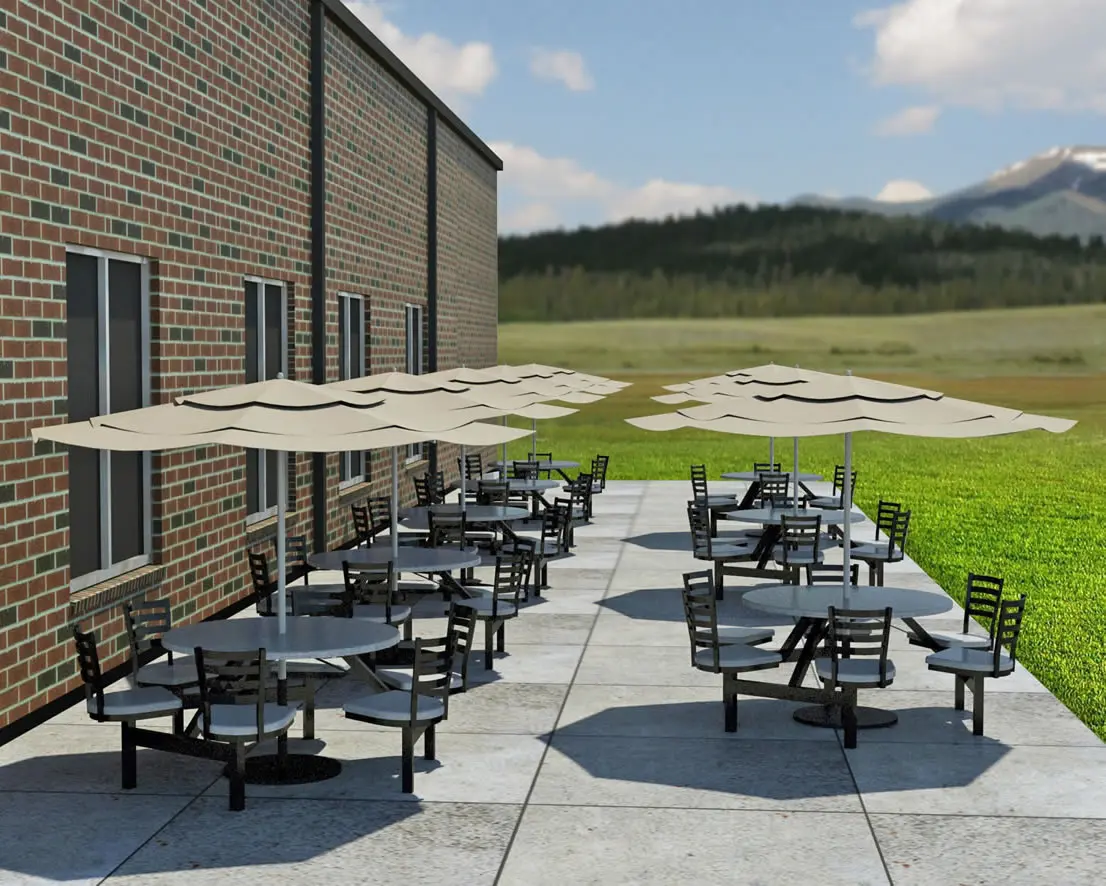 Education furniture installation by WSI Office