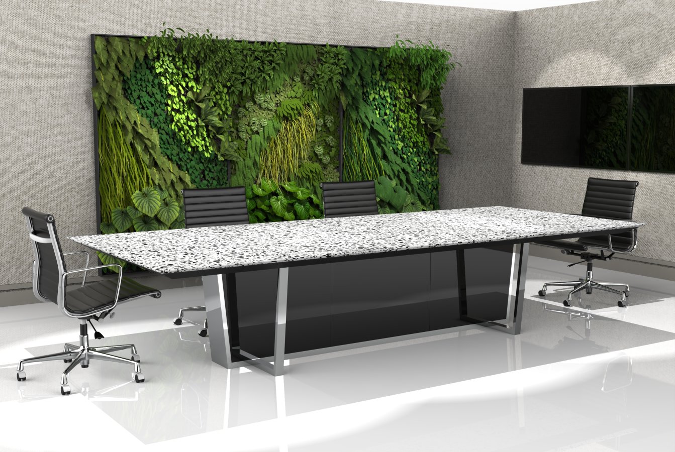 Conference room installation by WSI Office
