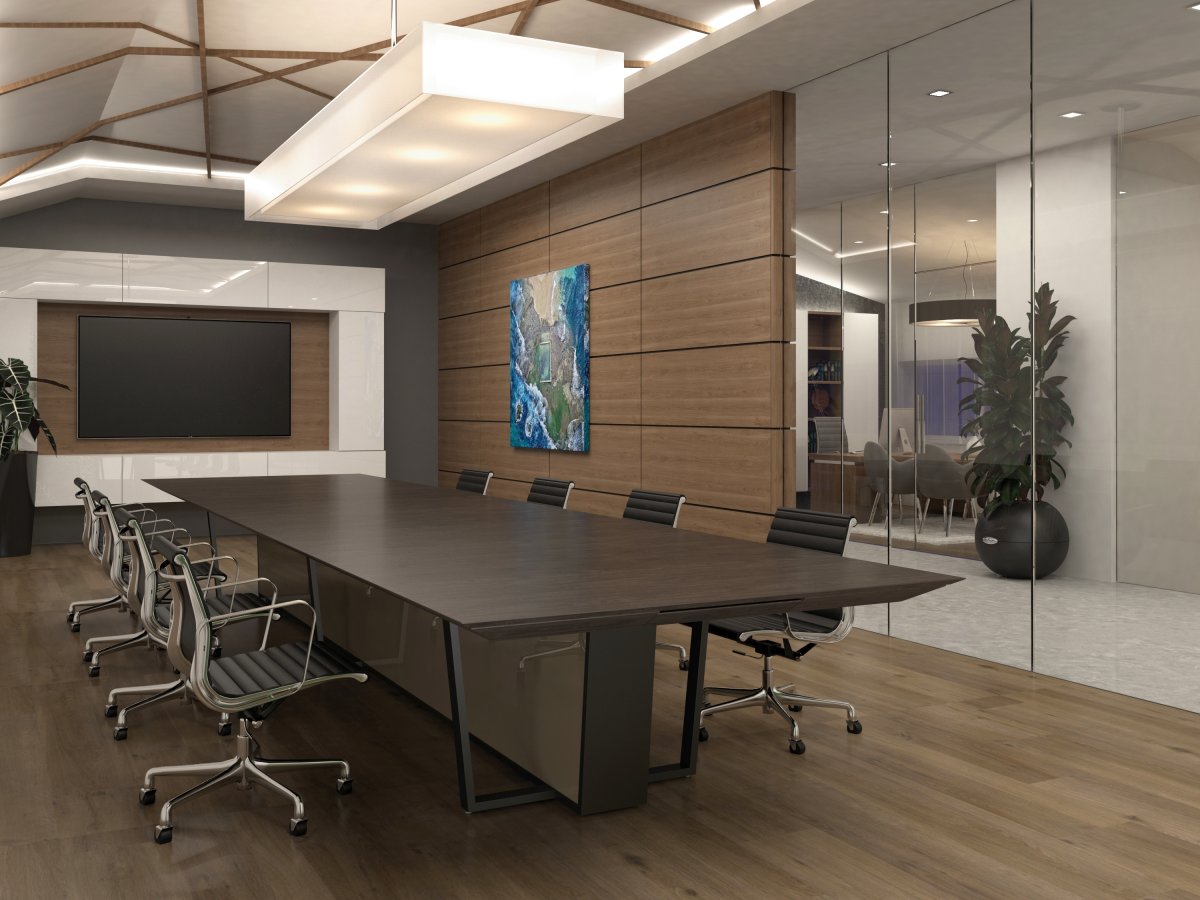 Conference room installation by WSI Office