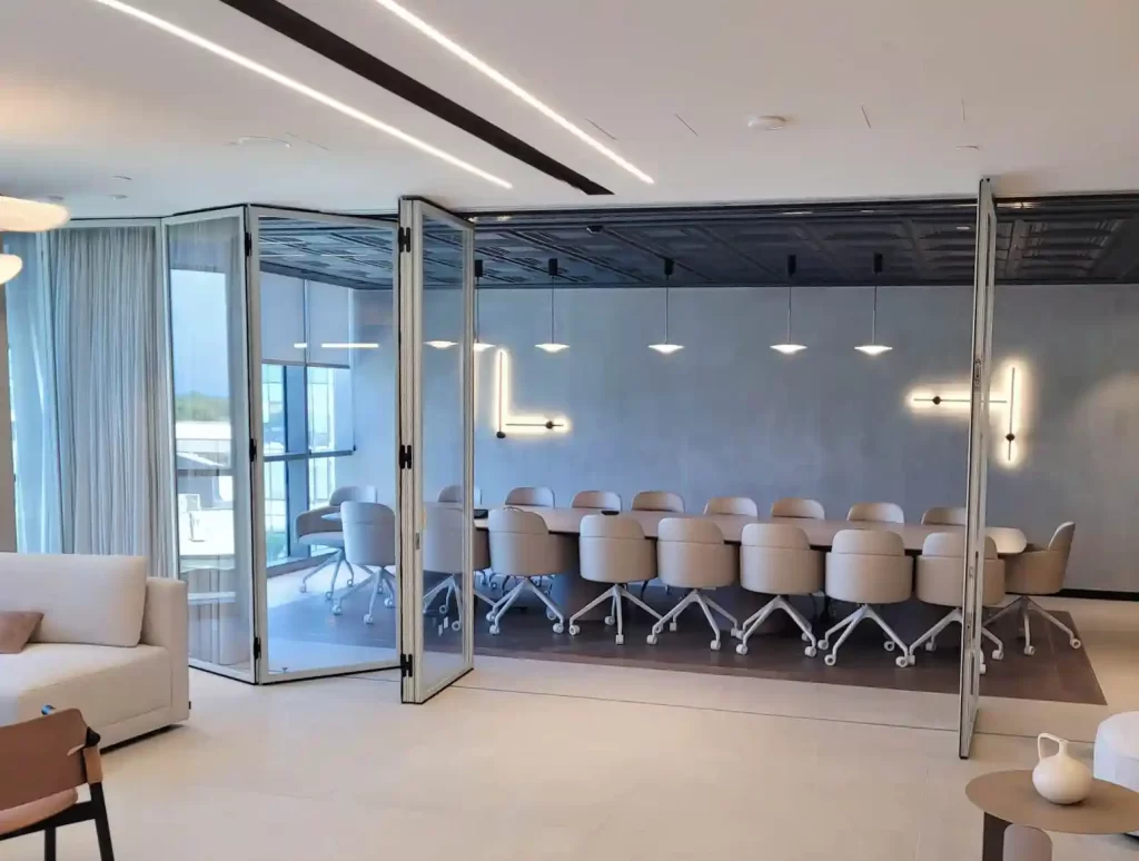 Architectural wall installation by WSI Office