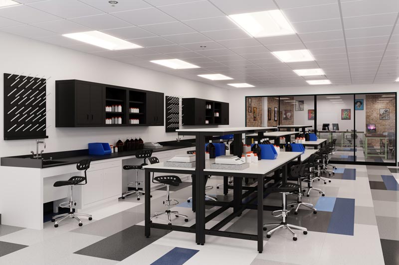 Industrial and manufacturing installation by WSI Office