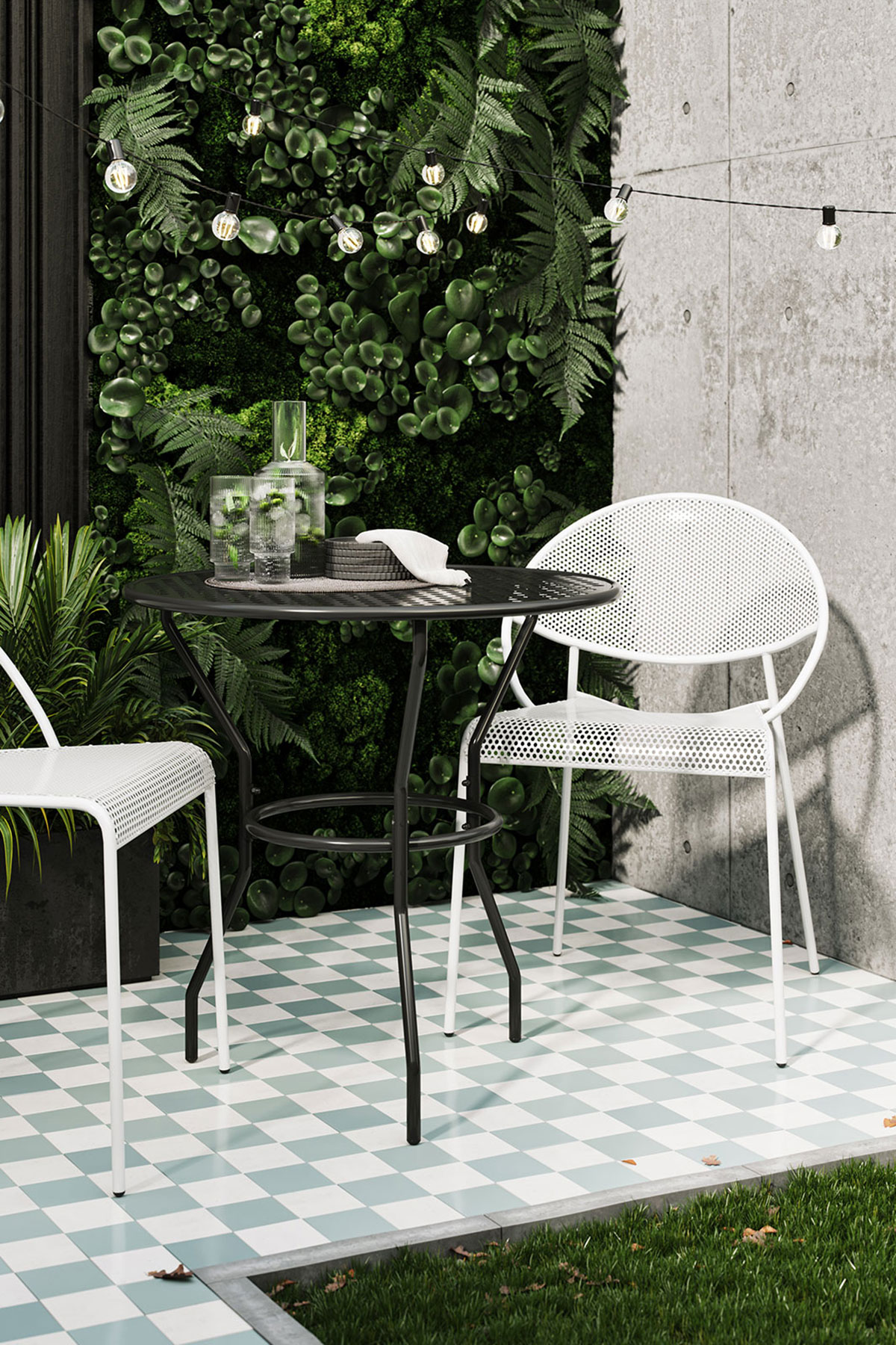Outdoor furniture installation by WSI Office