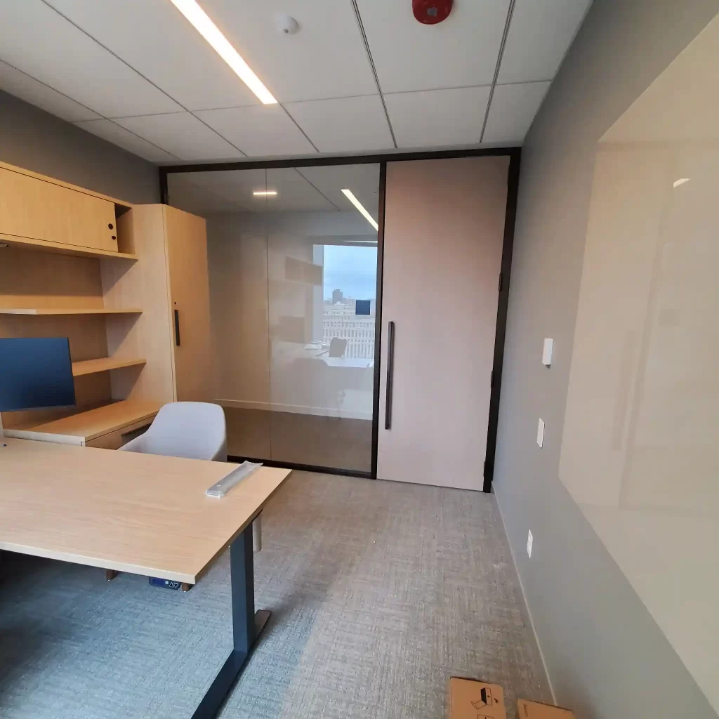 Architectural wall installation by WSI Office