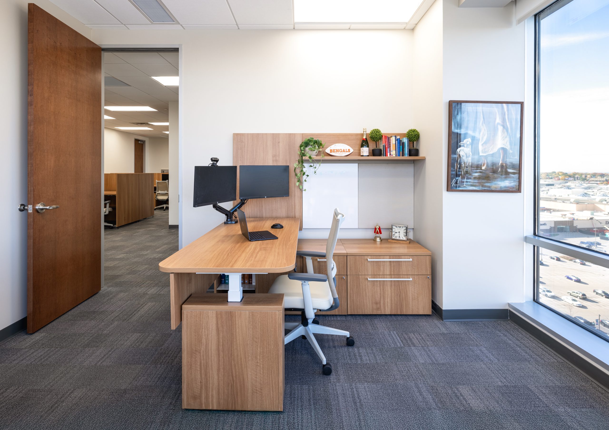 Private office installation by WSI Office