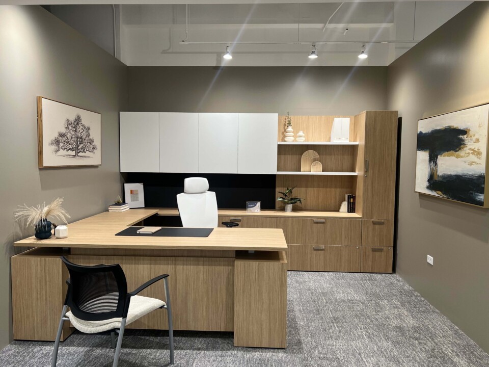 Private office installation by WSI Office