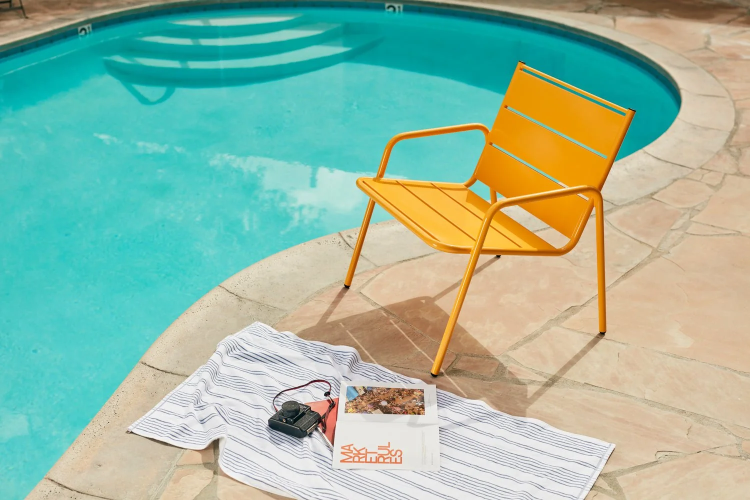 Outdoor furniture installation by WSI Office